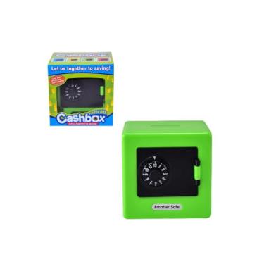 Imagem de Cofre de moedas SAFEPassword Lock - Caixa de metal para economia de dinheiro e contas, cofre de segurança compacto para escritório em casa, presente para objetivos de economia (8,8 x 8,8 x 7,5 cm