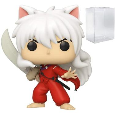 Imagem de POP Anime: Inuyasha – Inuyasha Funko Pop! Boneco de vinil (embalado com capa protetora Pop Box compatível)