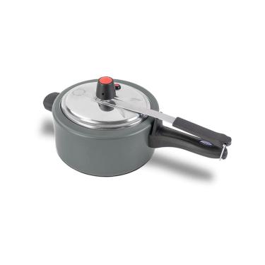 Imagem de Panela de Pressão Brinox Ceramic Life Vapt 3L Mineral Resist Cinza