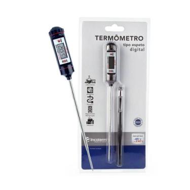 Imagem de Termômetro -45c +230c Tipo Espeto Culinário Cozinha 6132 - Incoterm