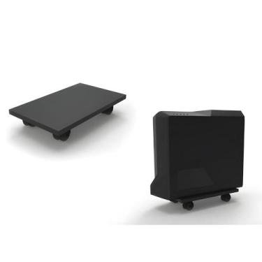 Imagem de Suporte para CPU e Estabilizador de Nobreak em MDP com Rodinhas Portát