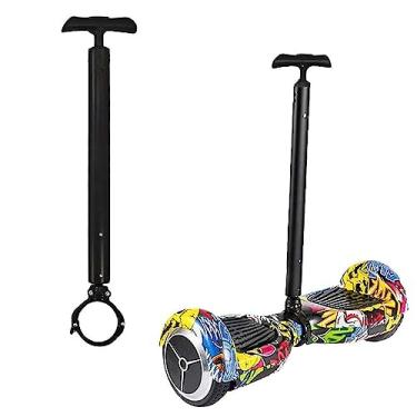 Imagem de Manoplas de Mão com Auto-equilíbrio 2 Rodas Braços Extensíveis Peças Controle Acessórios para Pilotagem Fácil Corrimão Portátil Altura Ajustável e Adultos Ligação Alumínio ABS Mais Segura Hoverboard