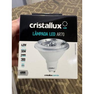 Imagem de Lampada Led Ar70 Cristallux 4.8w 4000k 300lm Bivolt