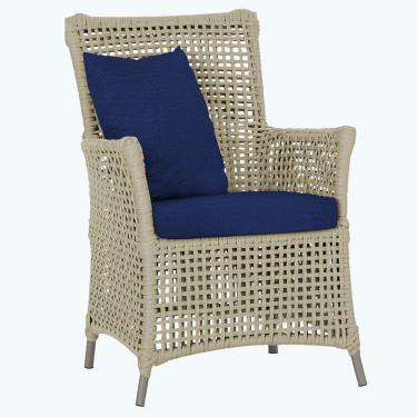 Imagem de Poltrona Igapó Alumínio Pintura Fendi Corda Náutica E10 Rami