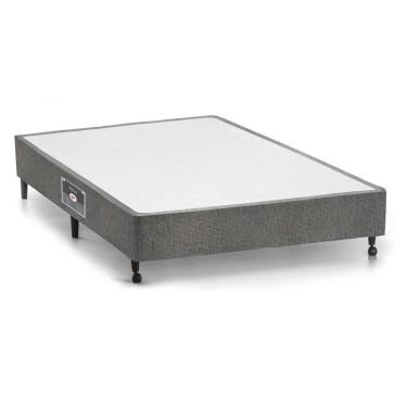 Imagem de Cama Box Base Casal Gold Star Suede Gray (138x188x27) - Castor