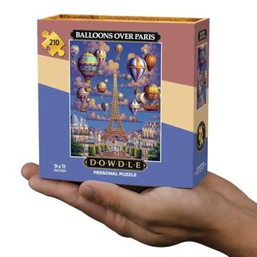 Imagem de Dowdle Personal Puzzle - Balloons Over Paris - 210 Piece