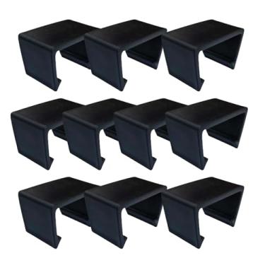 Imagem de Clipes seccionais para móveis de pátio | Clipes de móveis de vime | Fixadores grossos ajustáveis para prender a cerca do sofá