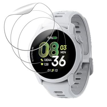 Imagem de Oshmirian Pacote com 3 protetores de tela para Coros PACE 4 – Película de hidrogel 6H, antiarranhões, impressões digitais, sem bolhas, à prova de estilhaçamento, à prova de poeira, sensível ao toque