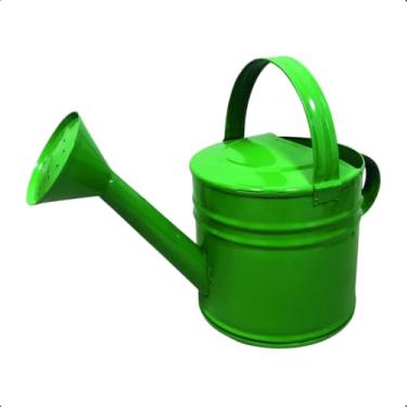 Imagem de Gotejador para plantas Regador para Jardim Plantas Horta Decorações Metal 3L(VERDE)