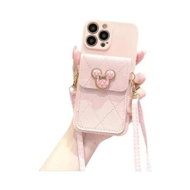 Imagem de Capa De Couro Cartoon Para iPhone 15 14 13 12 11 pro Max X XS XR XSMAX