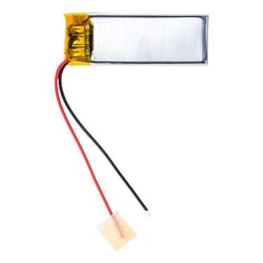 Imagem de Bateria 501220 Com 2 Fios 80mah 5mm X 12mm X 20mm 3,7v - GENERICA