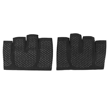 Imagem de CUOFYUNL Luvas de academia Luvas respiráveis ​​e confortáveis ​​para exercícios antiderrapantes Design Suprimentos esportivos para meio dedo (eu;)