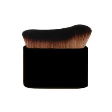 Imagem de Pincel autobronzeador para maquiagem corporal (preto)