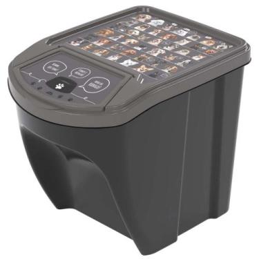 Imagem de Porta ração com tampa basculante 20 litros Plasutil ref. 14723