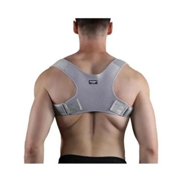 Imagem de Corretor De Postura Ajustável Para Homens E Mulheres, Suporte Para Cla