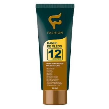 Imagem de Banho de Óleos Creme p/ Pentear 380ml Fashion