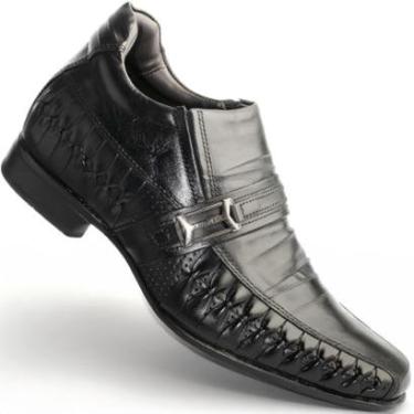Imagem de Sapato Rafarillo Alth Aumenta 7cm Couro Original 3261-Masculino