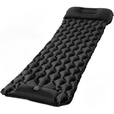 Imagem de Colchão inflável para camping, colchão de ar