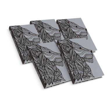 Imagem de Kit com 5 Bíblias do Leão Prateado - Capa Dura - NTLH