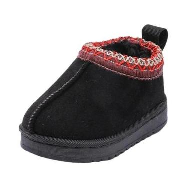 Imagem de Botas De Inverno Para Meninas, Calçados De Algodão Macio E Quente, Bot