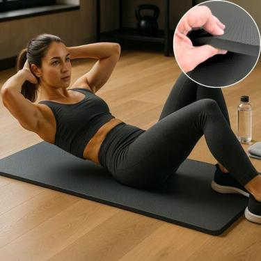 Imagem de Colchonete EVA 100x50 20mm Grosso Emborrachado Academia Pilates Ginast
