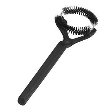 Imagem de KIMISS Escova de Limpeza para café Mac – Escova de Cotovelo Redondo Destacável Com Cabo Curto para Cabeça de Fermentação e Ferramentas de Limpeza de Moedor (58mm 21x7,8cm)