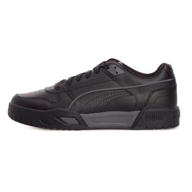 Imagem de PUMA(プーマ) Tênis masculino, 24 cores primavera verão Puma preto/Puma branco/cinza sombra (01), 22.0 cm