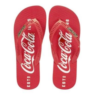 Imagem de Chinelo Coca Cola 1886 Vermelho-Masculino