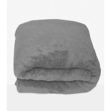 Imagem de Manta De Microfibra Lisa Casal Rovitex Home Cinza, UN, Cinza