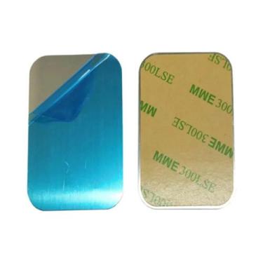 Imagem de 10 Peças De Adesivos Metálicos Em Disco De Ferro Para Suporte Magnétic