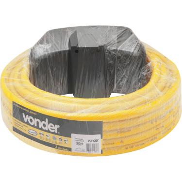 Imagem de Mangueira Para Jardim 1/2  Amarela Super Flexível Suporte Co