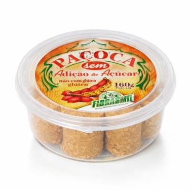 Imagem de Paçoca Tradicional Zero Açúcar FIBRASMIL 160g