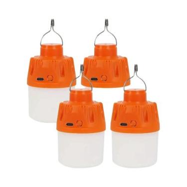 Imagem de Lanterna De Camping LED Portátil Com Carregamento USB, 3 Modos, Luz Br