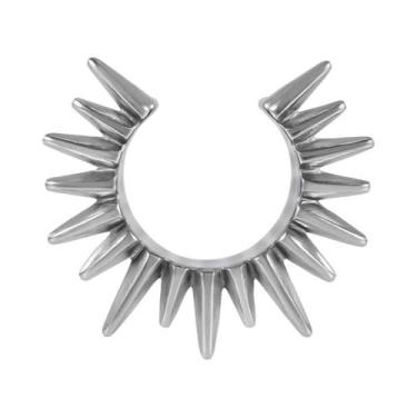 Imagem de Piercings De Orelha Em Formato De Sol, Plugs Expansores De Aço Inoxidá
