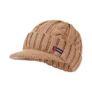 Imagem de Gorro De Fleece Unissex Para Inverno, Proteção Para Ouvidos, Elástico,