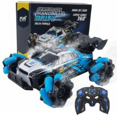 Imagem de Carrinho Controle Remoto Drift Gira 360 Solta Fumaça - EURÓPIO