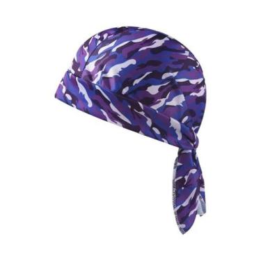 Imagem de Bandana Esportiva Camuflada Respirável, Lenço, Chapéu Pirata, Capuz Pa