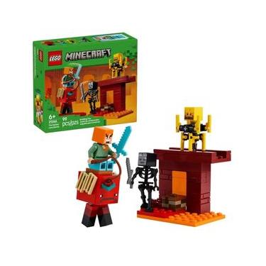 Imagem de A BATALHA DE LAVA LEGO MINECRAFT NO NETHER 99 PEÇAS 21266