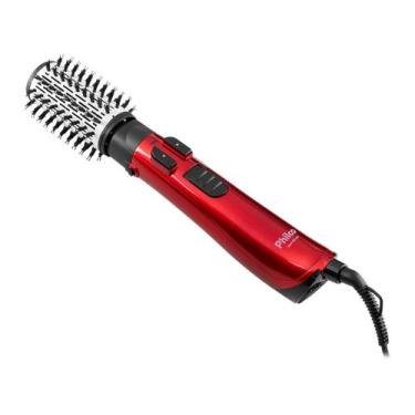 Imagem de Escova de cabelo rotativa philco pec04v spin brush 1100w 4 em 1, Verme