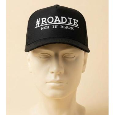 Imagem de Boné Unissex Preto Roadie Men in Black Exclusivo ATM