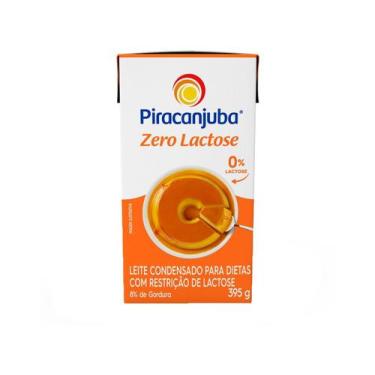 Imagem de Leite Condensado Zero Lactose Piracanjuba 395g