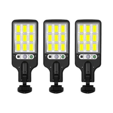 Imagem de Luzes de Rua Solares com Sensor de Movimento - 108 COB, 3 Modos, Sem F