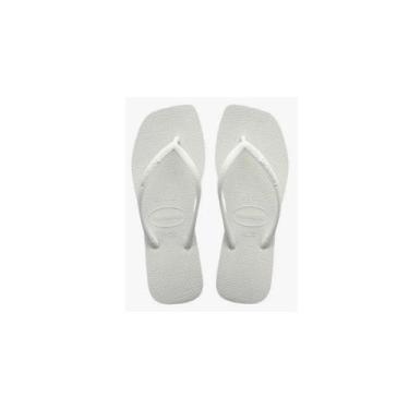 Imagem de Chinelo Square Bico Quadradado Havaianas 022050, Branco, 38