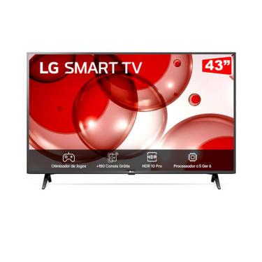 Imagem de Smart TV LG LR6700 43” a5 AI Processor Gen6 Alexa integrado webOS LG Chanels Full HD Bluetooth 60Hz
