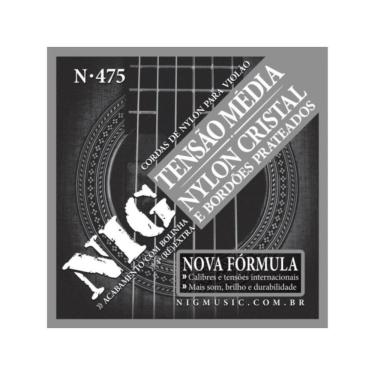 Imagem de Encordoamento Para Violão Nylon .028 N475 Nig