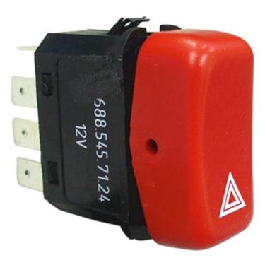 Imagem de Interruptor da Luz de Emergência 12V para Painel Modelo AP 88 Mercedes-Benz Caminhões e...