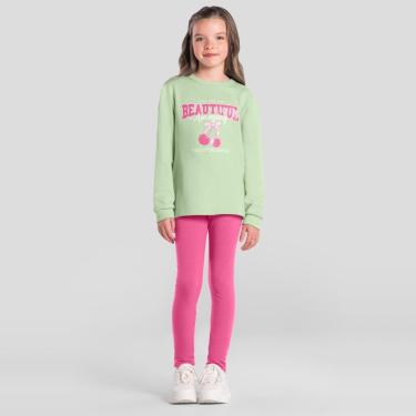 Imagem de Conjunto infantil menina de cerejinha Brandili-Feminino