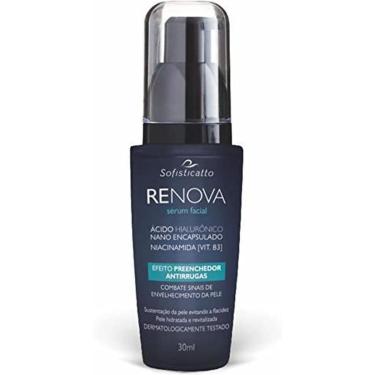 Imagem de Lançamento Renova Sérum Facial Preenchedor de Rugas Com Ácido Hialurônico Nano Encapsul...