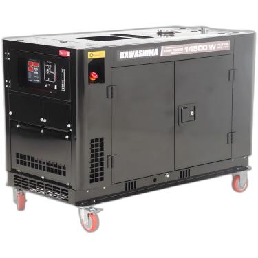 Imagem de Gerador Diesel Dgr-15000 Monofasico 14,5kw Cabin. Kawashima