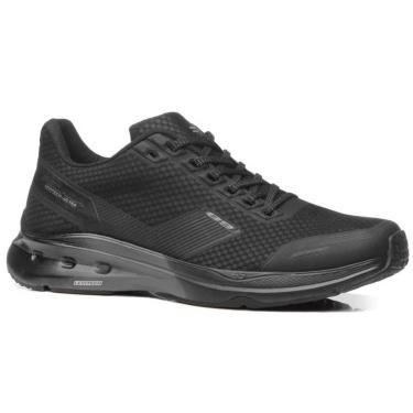 Imagem de Tênis Esportivo Masculino Sport Tecido Preto Pegada 190602-08-Masculino